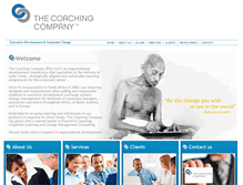 Tablet Screenshot of coachingcompany.co.za